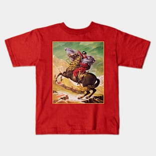 M. Bison Crossing the Alps Kids T-Shirt